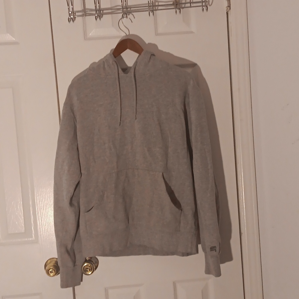 Soffe Heather Gray Men's Hoodie